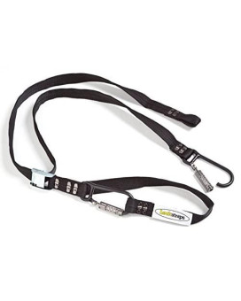 Lockstraps 101 Locking Tie Down Strap, 8.5 Feet, Black