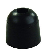 JR Products 11745 Black 1inch Rubber Bumper