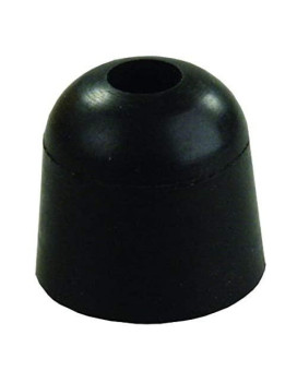 JR Products 11745 Black 1inch Rubber Bumper