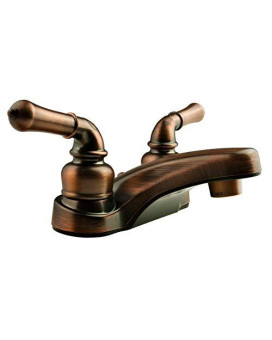 Dura Faucet DF-PL700C-ORB RV 2-Hole Bathroom Faucet with Classic 2-Handles (Oil Rubbed Bronze)