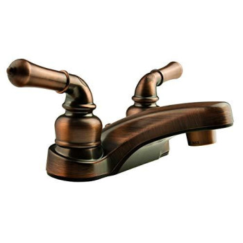 Dura Faucet DF-PL700C-ORB RV 2-Hole Bathroom Faucet with Classic 2-Handles (Oil Rubbed Bronze)