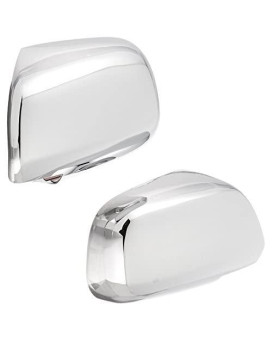 TFP 594 Mirror Covers- Chrome - Compatible with Toyota/Lexus Tacoma 04-09, Sienna 04-11, 4Runner 05-10/RX330 04-09 Fu
