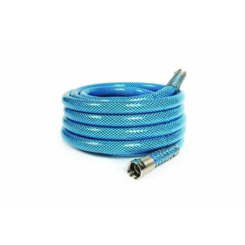 Camco 25 Feet 25ft Premium Drinking Water Lead and BPA Free, Anti-Kink Design, 20% Thicker Than Standard Hoses 5/8" Inside Diameter (22833) , Blue