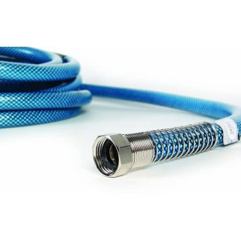 Camco 25 Feet 25ft Premium Drinking Water Lead and BPA Free, Anti-Kink Design, 20% Thicker Than Standard Hoses 5/8" Inside Diameter (22833) , Blue