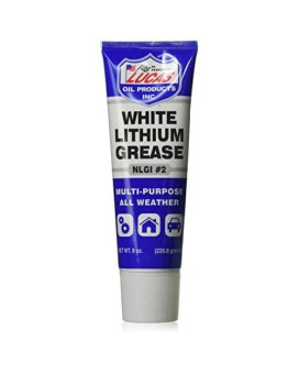Lucas Oil 10533 White Lithium Grease - 8 Oz. Squeeze Tube
