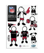 NFL Siskiyou Sports Fan Shop Atlanta Falcons Family Decal Set Small One Size Team Color