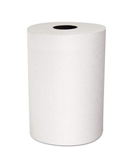 Scott 12388 Slimroll Hard Roll Towels, Absorbency Pockets, 8" x 580ft, White (Case of 6 Rolls)
