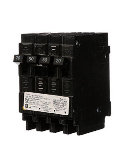 SIEMENS Q22050CT 50 Double Two 20-Amp Single Pole Circuit Breaker, Color