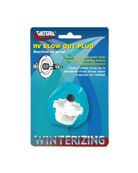 Valterra P23500VP White RV Blow-Out Plug