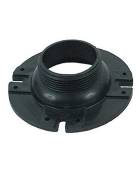 Valterra T05-0782 4" x 3" 1.88" Male Threaded Floor Flange,Black