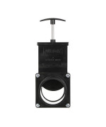 Valterra ABS Gate Valve for RV, Camper, and More - 3-Inch Hub x Spigot Connection