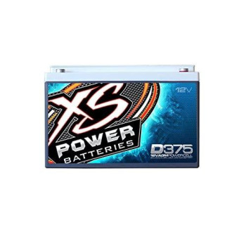 XS Power D375 XS Series 12V 800 Amp AGM High Output Battery with M6 Terminal Bolt