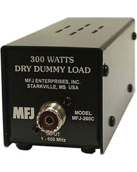Mfj Enterprises Original Mfj-260C Dummy Load, 300 Watt, 0-650 Mhz, Dry