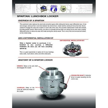USA Standard Gear Spartan Locker for Dana 30 Differential 27 Spline (SL D30-27)