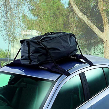 Pilot Cg-30 2 Strap Roof Rack With Inflatable Pads - 45 Lb. Load Limit - Car Roof Protection Against Deep Paint Scratches And Dings