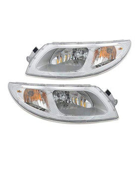 Depo 33A-1101L-AS 33A-1101R-AS International Driver And Passenger Side Replacement Headlight Assemblies