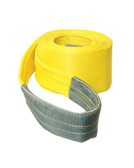 VULCAN Heavy Duty Tow Strap with Reinforced Eyes - 6 Inch x 30 Foot - 15,000 Pound Towing Capacity