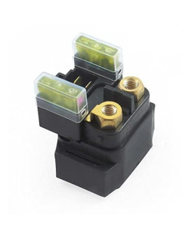 GLENPARTS Starter Solenoid Relay Replacement for Replacement for Yamaha ATV Raptor 660 YFM660 2001 2002 2003 2004 2005