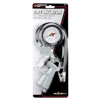 Performance Tool M521 Tire Inflator with Dial Gauge