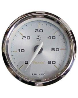 Faria 39004 Kronos Tachometer (6000 RPM) Gas - 4"