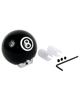 Custom Accessories 16252 Black 8-Ball Style Gear Shift Knob