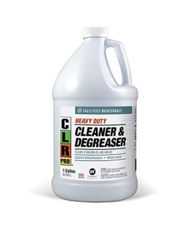 CLR PRO Heavy Duty Cleaner & Degreaser, Industrial Strength Degreaser, 1 Gallon Bottle