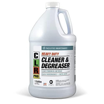 CLR PRO Heavy Duty Cleaner & Degreaser, Industrial Strength Degreaser, 1 Gallon Bottle