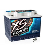 XS Power D4700 12V BCI Group 47 AGM Battery (Max Amps 2,900A, CA: 745 Ah: 50, 2000W / 3000W)