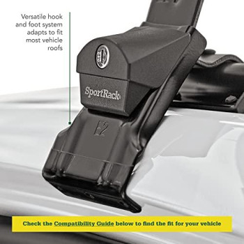 SportRack Complete Roof Rack System - SR1008 Black