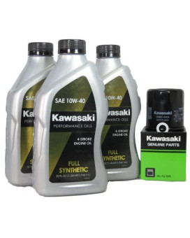 2013 Kawsaki NINJA 300 Full Synthetic Oil Change Kit