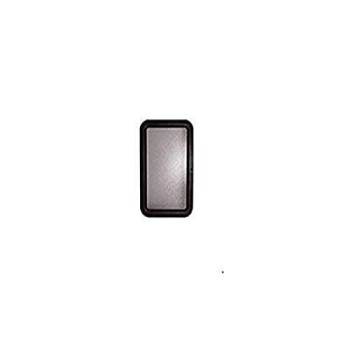 Valterra A77051 69846 12" x 21" RV Door Glass with Black Frame