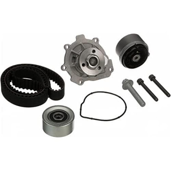 Gates TCKWP338 PowerGrip Premium Timing Belt Component Kit with Water Pump