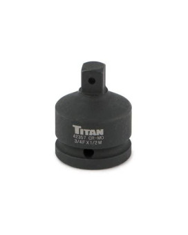 Titan - 3/4" F x 1/2" M Impact Socket Adapter (42357)