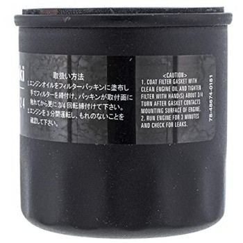 Kawasaki 49065-0724 (replaces 49065-7010) Oil Filter