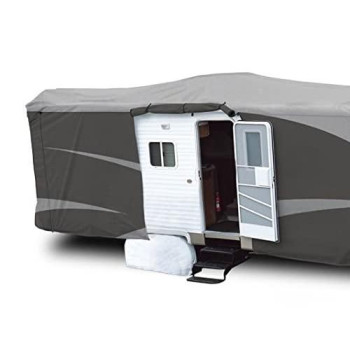 ADCO 52245 Designer Series SFS Aqua Shed Travel Trailer RV Cover - 287 Inch - 316 Inch, Gray