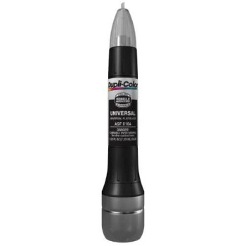 Dupli-Color ASF0104 Universal Flat Black Exact-Match Scratch Fix All-in-1 Touch-Up Paint - 0.5 oz.