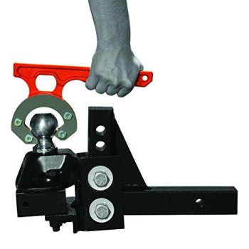 Lmd Products HG712 Hitchgrip Ball Mount Carrier , Red , Standard , Orange