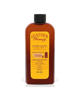 Leather Cleaner by Leather Honey: The Best Leather Cleaner for Vinyl and Leather Apparel, Furniture, Auto Interior, Shoes and Accessories. Concentrated Formula Makes 32 Ounces When Diluted!