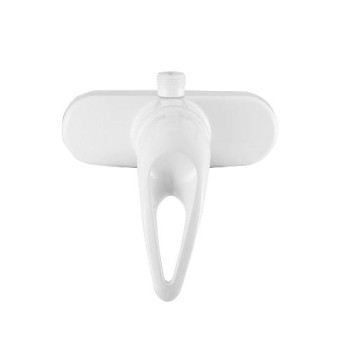 Dura Faucet DF-SA150-WT RV Shower Faucet Valve Diverter (White)