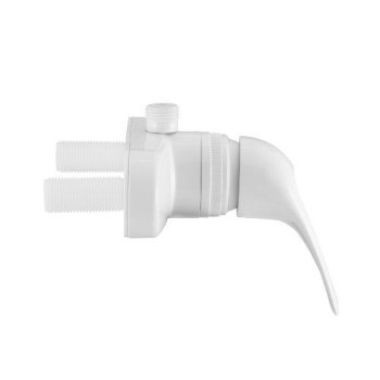 Dura Faucet DF-SA150-WT RV Shower Faucet Valve Diverter (White)