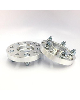 Customadeonly 2 Pieces 1" 25mm Hub Centric Wheel Spacers Bolt Pattern 5x114.3 5x4.5 Center Bore 66.1mm Thread Pitch 12x1.25 Studs for Infiniti G35 G37 Nissan 240Sx 350Z 370Z 300Zx