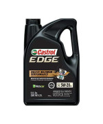 Castrol 03083 Edge 5W-20 Advanced Full Synthetic Motor Oil, 5 Quart