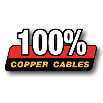 Performance Tool W1667 20 4-Gauge 500 AMP 100% Copper All Weather Jumper Cables