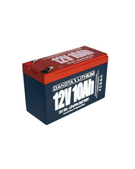 12 Volt Rechargeable Lithium Battery - 12 V 10 Ah - LiFEPO4