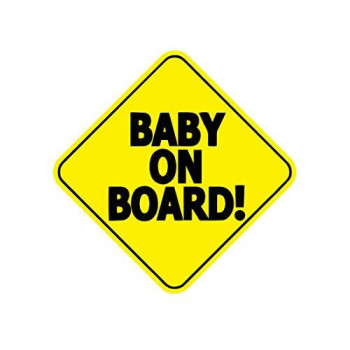 Baby ON Board Baby Safety Sign car Sticker 5" x 5"