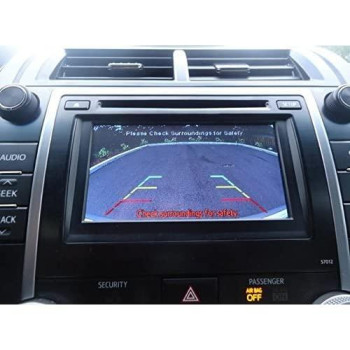 PYvideo Backup Camera Kit for Toyota Camry SE and XLE (2012-2014) for Factory Radio (Color: Black)