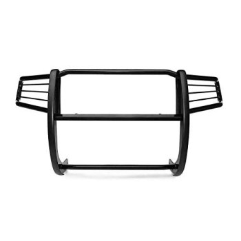 TAC Grill Guard Fit 2006-2010 Hummer H3 / 2009-2010 Hummer H3T Black Front Bumper Brush Nudge Push Bull Bar