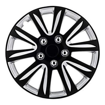 Pilot WH546-16B-BS Universal Fit Premier Toyota Camry Style Black 16 Inch Wheel Covers - Set of 4