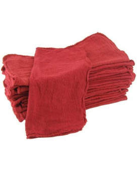 MHF Aprons Shop Towels Red-Commercial/Industrial B Grade -1000 Pieces -New 100% Cotton