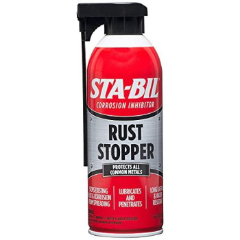 Sta-Bil Rust Stopper - Stops Existing Rust And Corrosion, Long Lasting Protection, Prevents Future Rust And Corrosion From Forming, Water-Resistant Formula, 13Oz (22003)